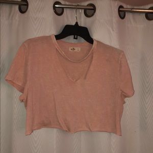 hollister crop top